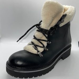 Tommy Hilfiger Winter Faux Black Boots